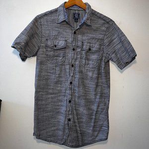 Mens Short Sleeve Button Up
